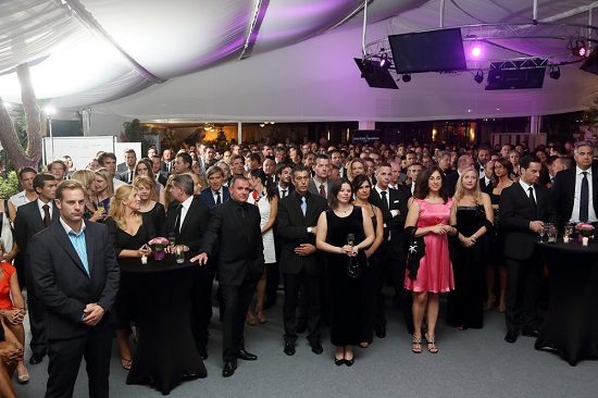 Celebrations at the annual Fraser Yachts Captains' Dinner and Awards