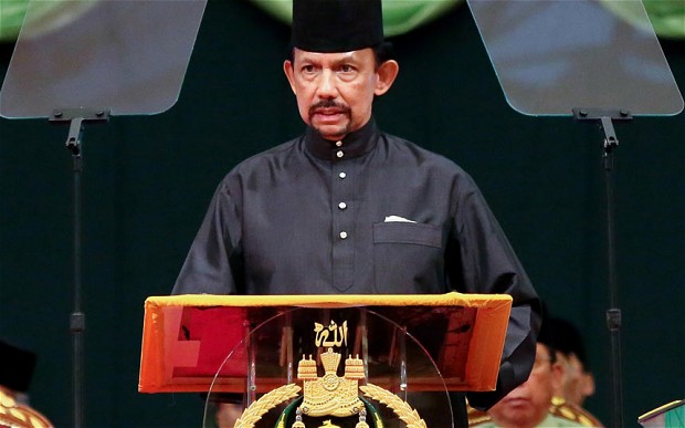 Brunei introduces death by stoning under new Islamic laws