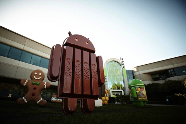 Android 4.4 KitKat supports devices with just 512MB of RAM