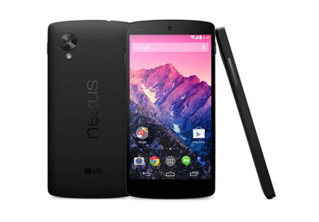 LG Nexus 5 finally makes its debut