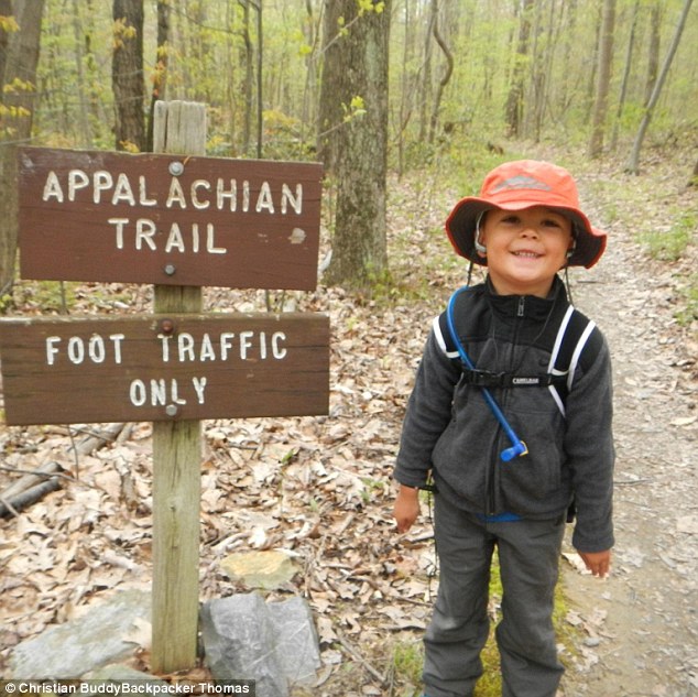 Meet Buddy Backpacker, the five-year-old on track to become youngest hiker to …