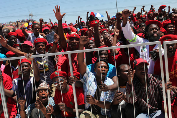 Storied Party of Mandela Faces South Africa Unrest