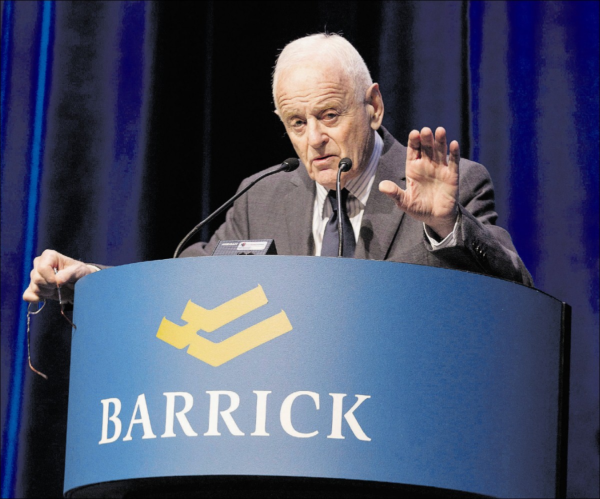 Munk to step down at Barrick Gold