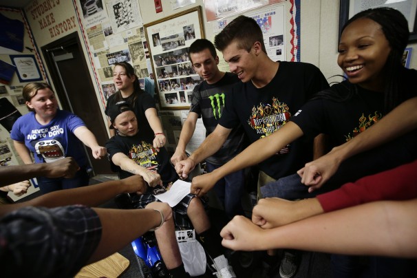 High School Students' Project: Building Wounded Vet a New Home