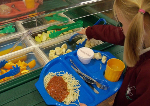 Pupils who receive free school meals pick healthier options