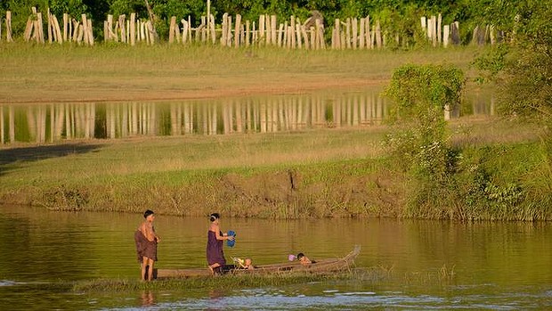 Beyond Mandalay by boat