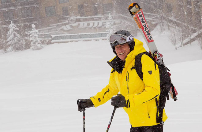 More senior skiers hit the slopes