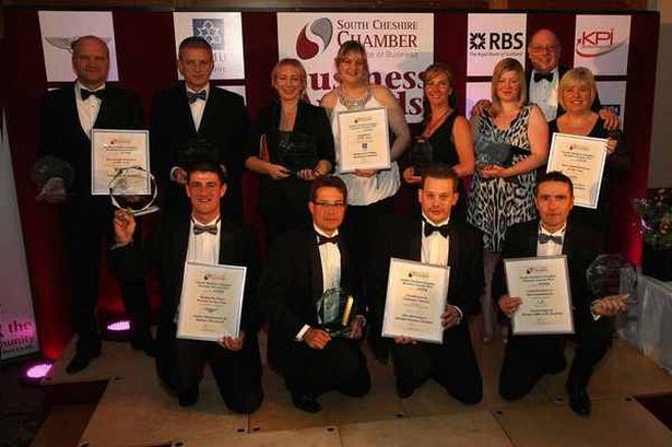 South Cheshire Business Oscars at Crewe Hall on Friday