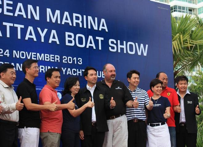 Multi-million US dollar line-up at 2013 Ocean Marina Pattaya Boat Show