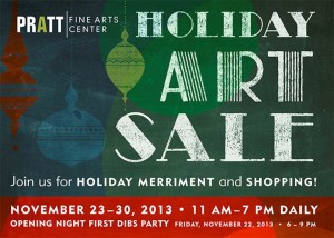 Pratt Fine Arts Center's holiday art sale starts this weekend