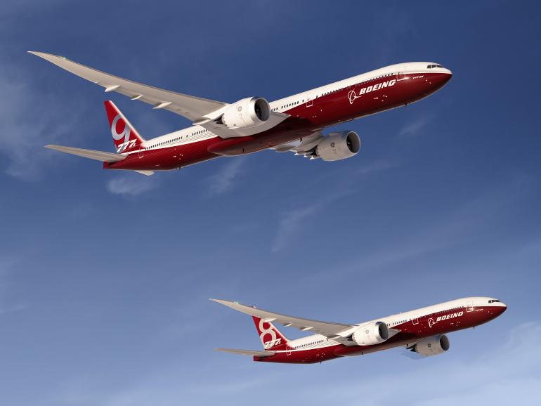 Boeing announces $95 billion in orders for 777X jet at Dubai Airshow