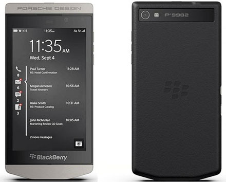 BlackBerry P'9982: Fruit of BlackBerry, Porsche Partnership