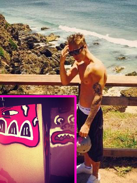 Bieber ordered to clean Gold Coast graffiti