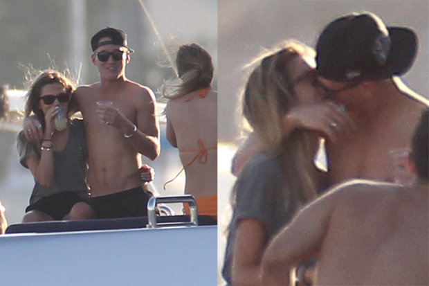 Made In Chelsea's Jamie Laing kisses pretty blonde while in Miami with Spencer …