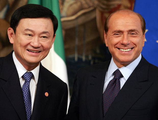 Berlusconi and Shinawatra: The billionaires who love power more than money