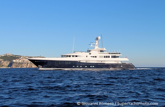 Superyacht Elandess in Gibraltar