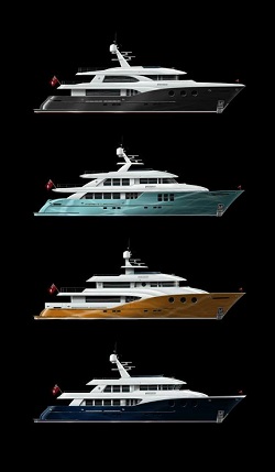 Boksa Marine Design unveils new 38 metre superyacht range