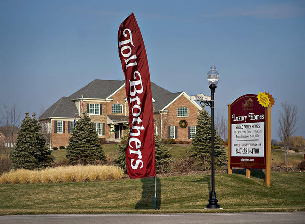 Toll Brothers Hits Limits of Luxury-Home Prices
