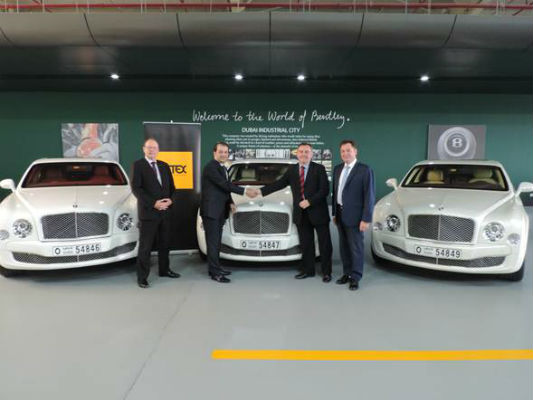 Jetex offers Bentley chauffeur service in Dubai