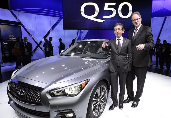 Infiniti Learns a Bit of German