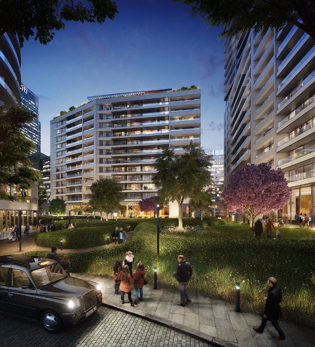 Proposed Canary Wharf development includes 3000 homes