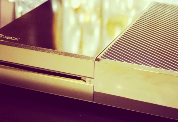 Xbox One plated in 24k gold shows up at Harrods