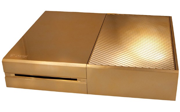 Gold plated Xbox One on sale at Harrods for almost £6000