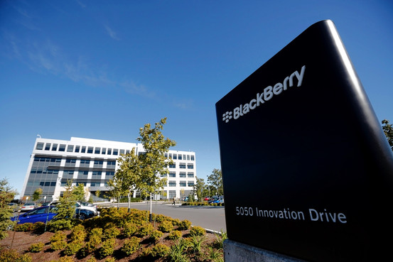 At BlackBerry, Stock Jumps Despite Big Loss