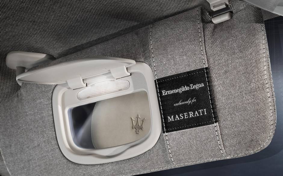 Maserati Quattroporte puts on fancy Zegna clothes