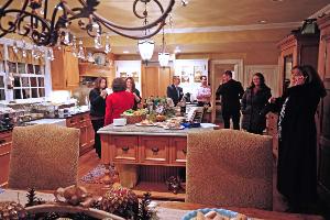 Broker open house becomes a holiday party