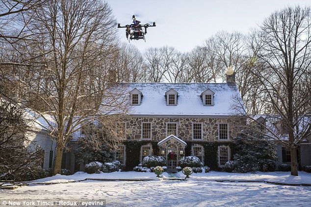 Shop for your multimillion dollar mansion by DRONE: Realtors use flying robot …