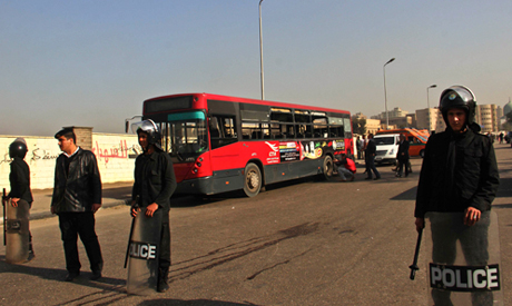 Bus explodes in Cairo's Nasr City, leaving 5 injured