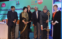 Union Minister Ghulam Nabi Azad launches the Rashtriya Kishor Swasthya …