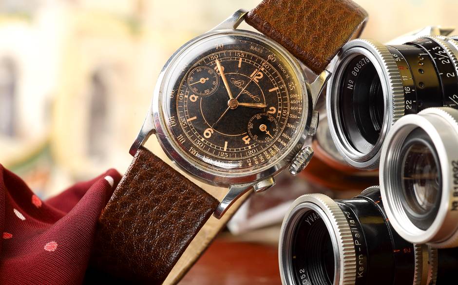 Lot Watch: 1938 Breguet Chronograph