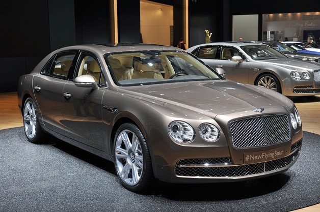 Bentley's line-up for the 2014 Detroit Motor Show