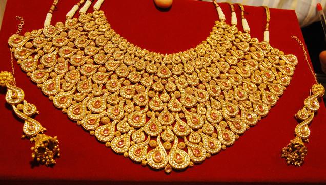 Gold gains for third day; up Rs. 45 on higher buying