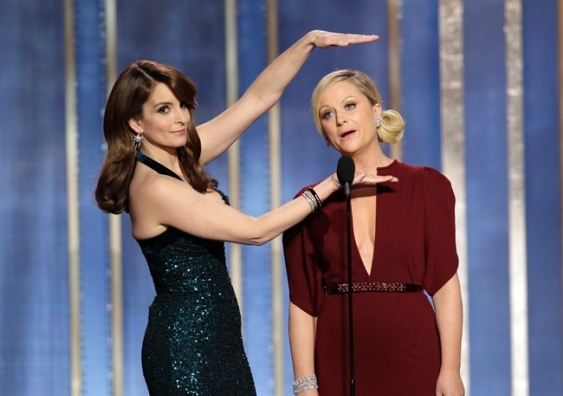 Golden night: A-listers sweep, but Fey and Poehler steal show at Globes