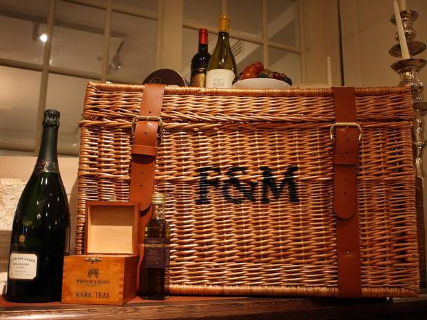 Fortnum & Mason reports bumper sales of luxury hampers in the run-up to …