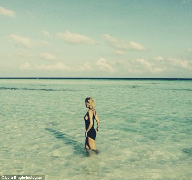 Lara Bingle shares snaps from her romantic Maldives getaway