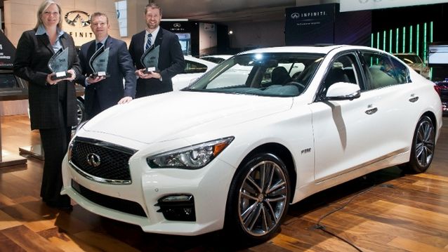 Infiniti sweeps AJAC technology awards