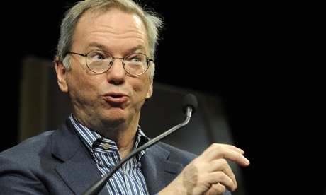 Google's Eric Schmidt denies knowledge of NSA data tapping of firm