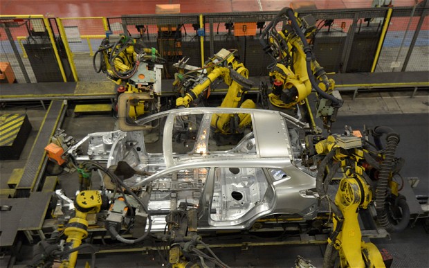 UK car industry hits six-year manufacturing high