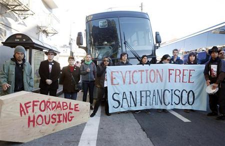 Buses for Tech Workers in San Francisco Will Pay Fee