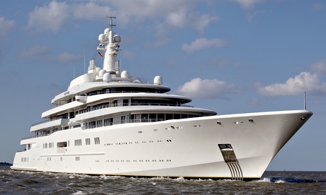 Inside the billionaires' superyachts: helipads, tennis courts and a missile …