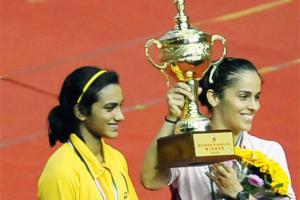Saina Nehwal beats PV Sindhu to win India Grand Prix Gold