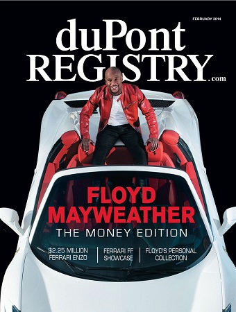 Floyd Mayweather Makes The Cover Of duPont Registry.com's February Magazine