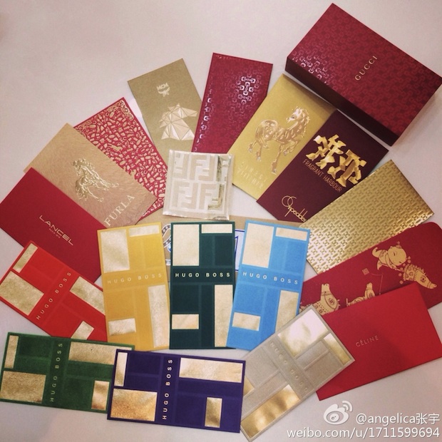 Chinese New Year 'Red Envelopes' Get Luxe-Label Treatment