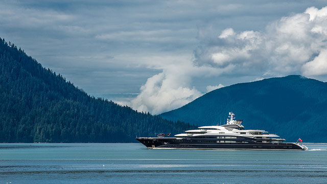 Inside the billionaires' superyachts: helipads, tennis courts and a missile …