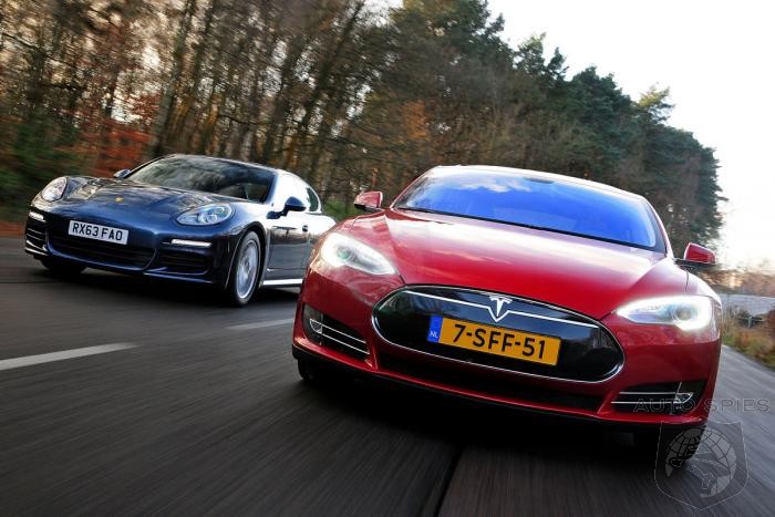 Battle Of The Heavyweights: Tesla Model S vs Porsche Panamera S E-Hybrid