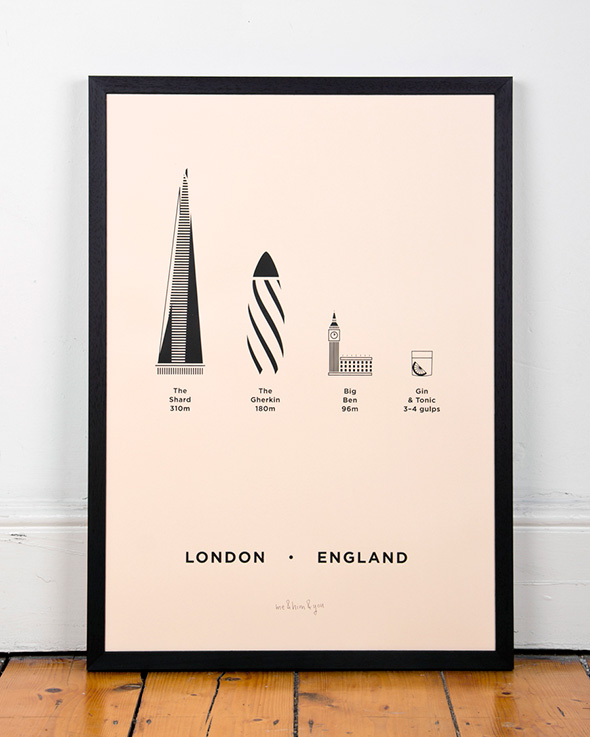 Dublin designers issue elegant Toronto screen print